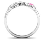 Yaffie ™ Customised Mom Infinity Bond Ring for a Personalised Touch