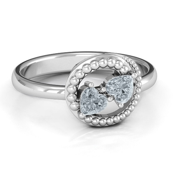 Yaffie ™ Custom-Made Personalised Timeless Love Ring