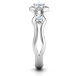Yaffie ™ Crafts Custom Made Wavy Trio Ring - Personalised Just for You