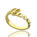 Yaffie™ Custom Personalised Carrie Name Rings to Your Liking