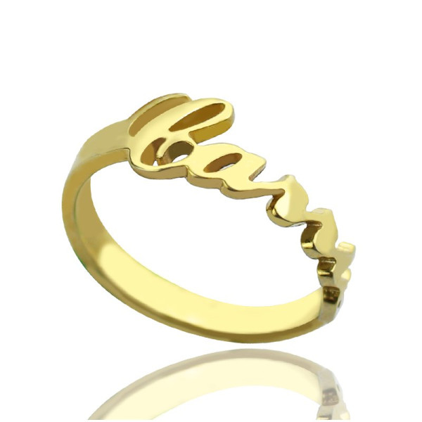 Yaffie™ Custom Personalised Carrie Name Rings to Your Liking