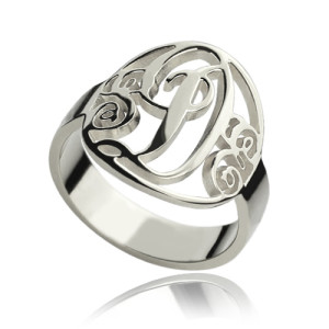 Yaffie ™ Custom Monogram Initial Personalised Rings
