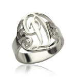 Yaffie ™ Custom Monogram Initial Personalised Rings