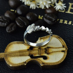 Yaffie ™ Personalised Carrie Name Rings - Custom Gifts Made to Order
