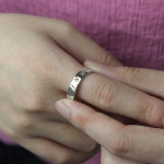 Yaffie ™ Customised Promise Name Ring - Tailored to Your Preferences
