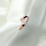 Yaffie ™ Custom Personalised Birthstone Initial Letter Rings for You