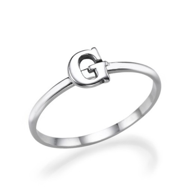 Yaffie ™ Custom Made Personalised Initial Ring