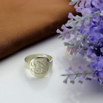 Yaffie™ Custom-Made Personalised Monogram Initial Ring - Design Your Own