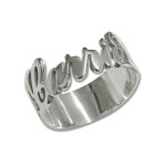 Yaffie™ Personalised Cut Out Ring - Tailor-Made for You