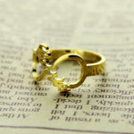 Yaffie ™ Custom Made Personalised Infinity Name Ring