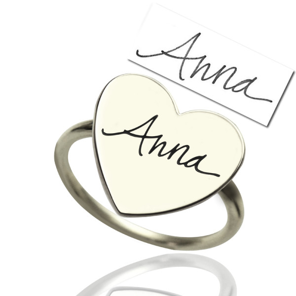 Yaffie ™ Custom Handwriting for Personalised Signature Rings