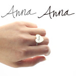 Yaffie ™ Custom Handwriting for Personalised Signature Rings