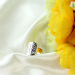 Yaffie ™ Custom-Made Personalised Monogram Ring with Engraved Design
