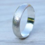 Yaffie™ Custom-Made Personalised Hammered Men Ring