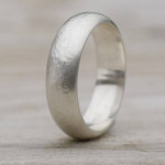 Yaffie™ Custom-Made Personalised Hammered Men Ring
