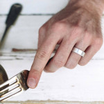 Yaffie™ Custom Personalised Decorated Wedding Rings for Men
