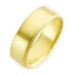 Yaffie™ Custom Personalised Decorated Wedding Rings for Men