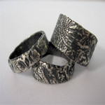 Yaffie ™ Customised Rocky Outcrop Broad Ring - Expertly Crafted and Personalised