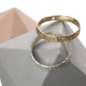 Yaffie ™ Customised Diamond Ring Set - Exquisitely Personalised and Precious