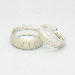 Yaffie ™ Custom Personalised Roman Numeral Ring for You
