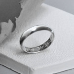 Yaffie ™ - Customised Secret Message Ring for Personalization